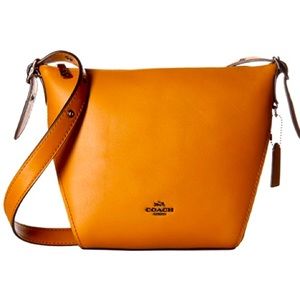 Coach | Pebble Leather Dufflette Natural Calf Handbag